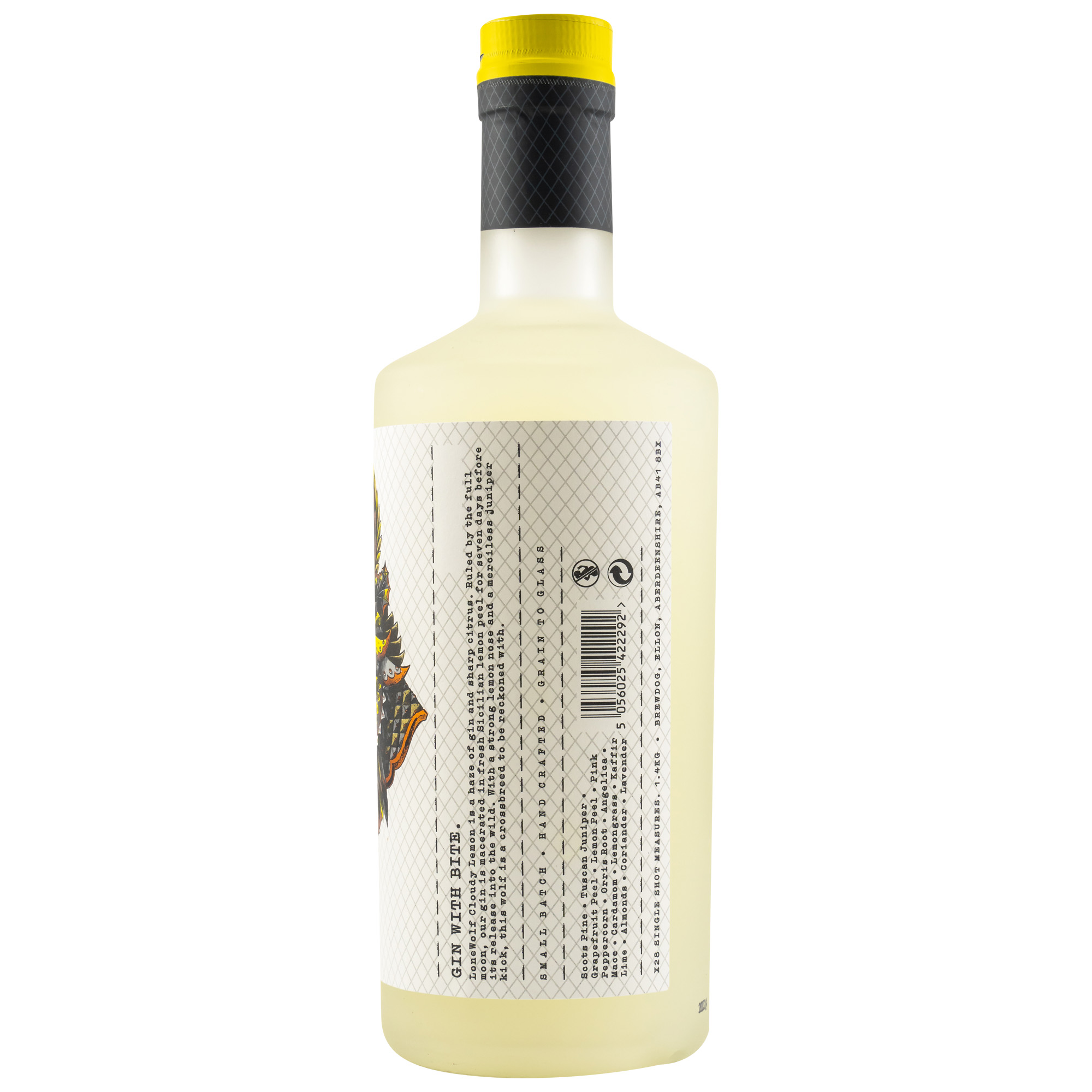 14936_20 LoneWolf - Cloudy Lemon Gin - Brewdog 0,7l 40%vol.
