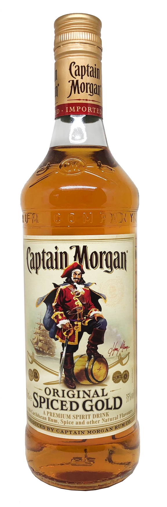 Captain Morgan Spiced Gold 0,7l 35%vol.