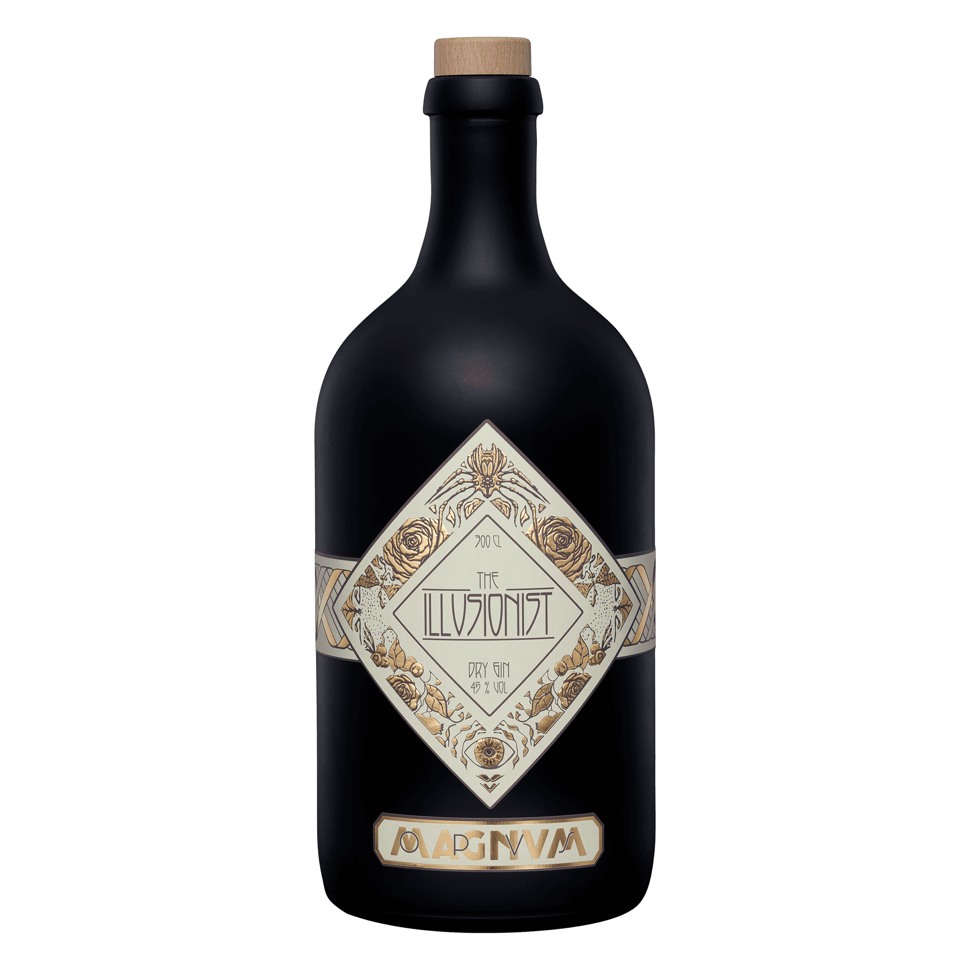 The Illusionist Dry Gin - Der Farbwechsel Gin - MAGNUM OPUS - 3000ml - 45 % Vol