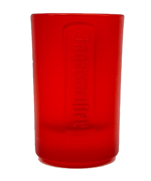 Jägermeister Hot - rote Shotglas - 2cl