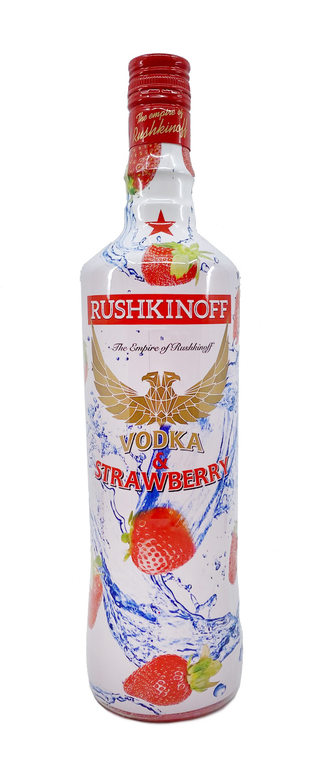 Rushkinoff ~ Vodka & Strawberry ~ Likör 18%vol.
