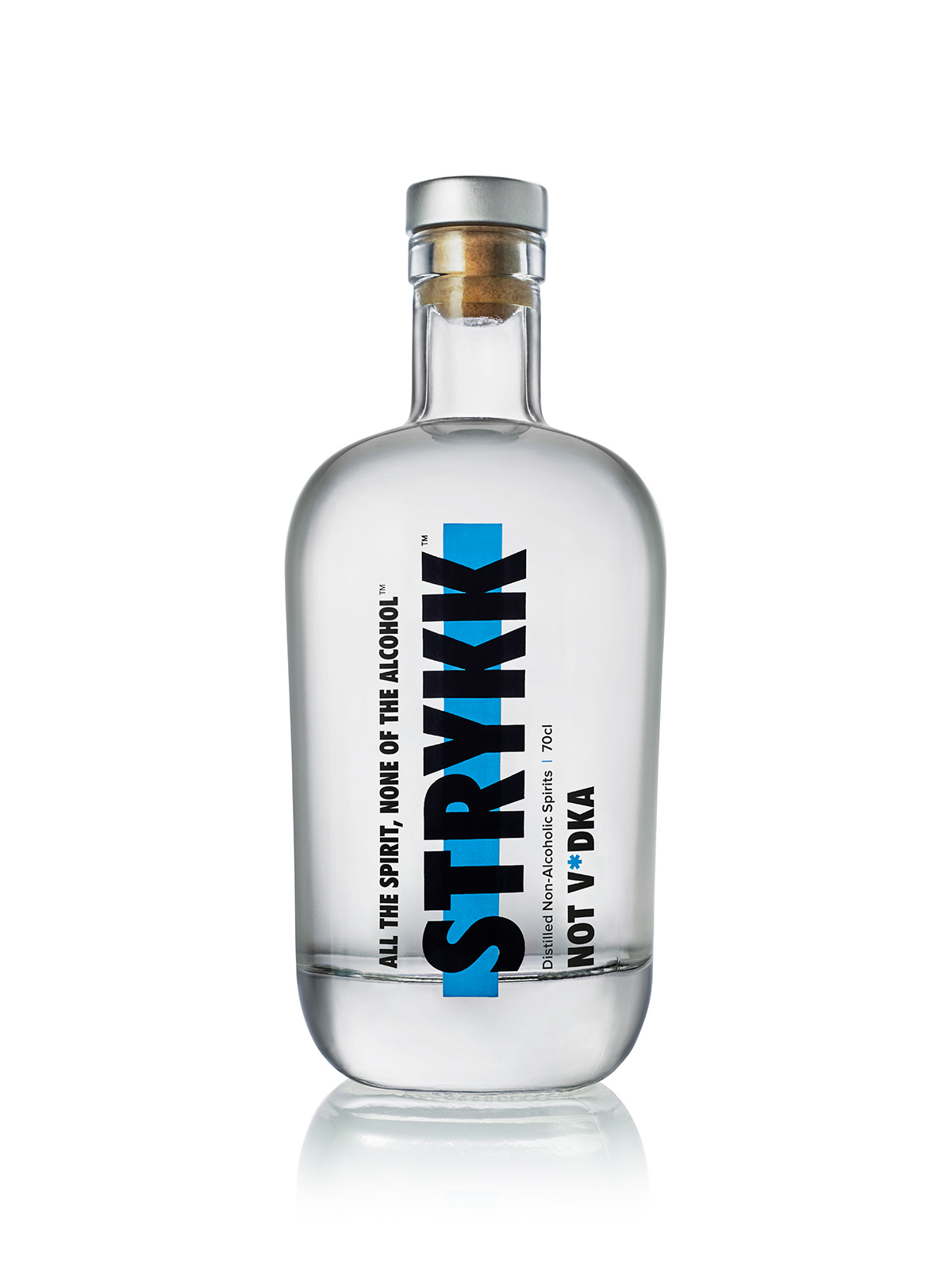 Strykk - Not Vodka - alkoholfreie Spirituose - 0,7l