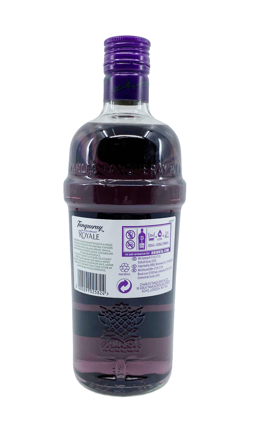 Tanqueray Gin ~ Blackcurrant Royale ~ 0,7l 41,3%vol
