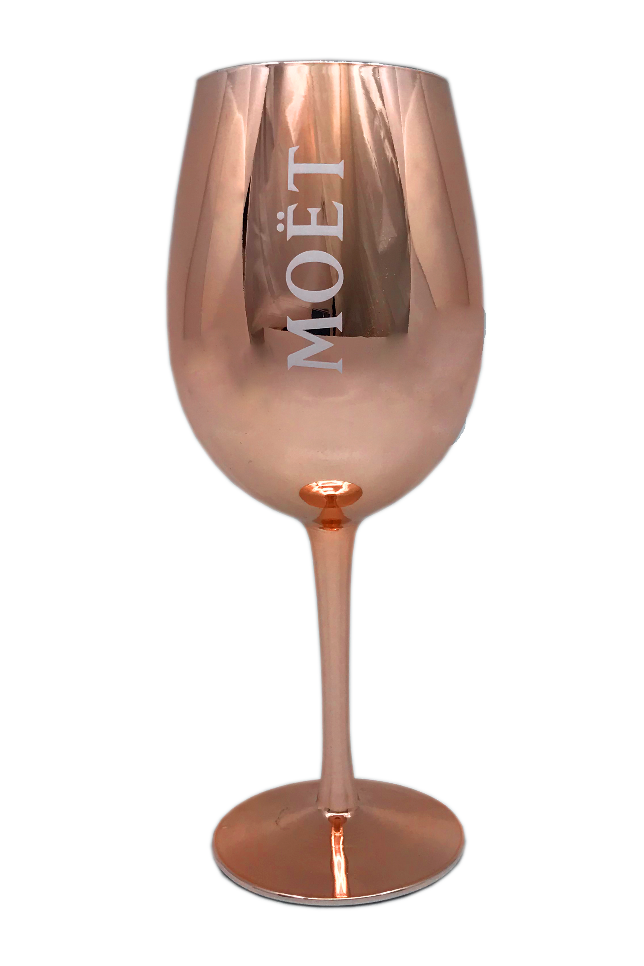 Moët & Chandon Champagnerglas Acrylglas Kupfer - Limited Collectors Edition 0,45l