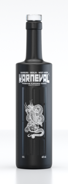 Karneval Flavored Vodka - RAF Zukunft Edition - Raspberry, Blackberry, Blueberry - 0,5l 40%vol.