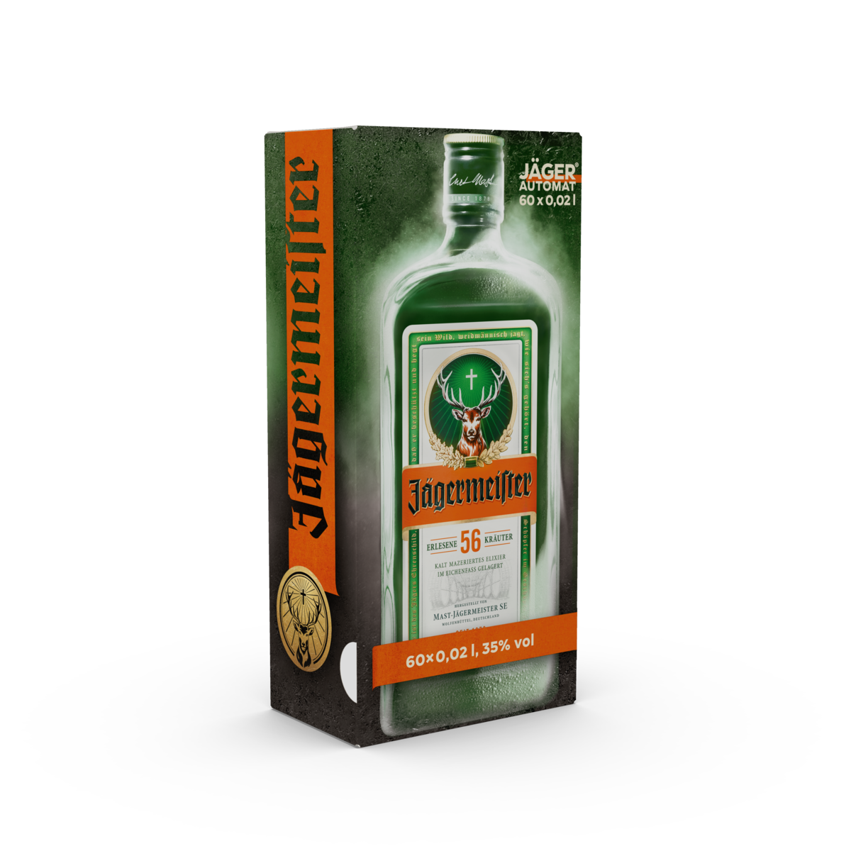 Jägermeister Automat 60x0,02l 35%vol.