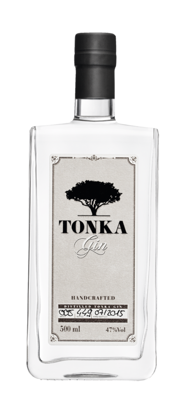 Tonka Gin - mit Tonkabohne verfeinert 0,5l 47%vol.