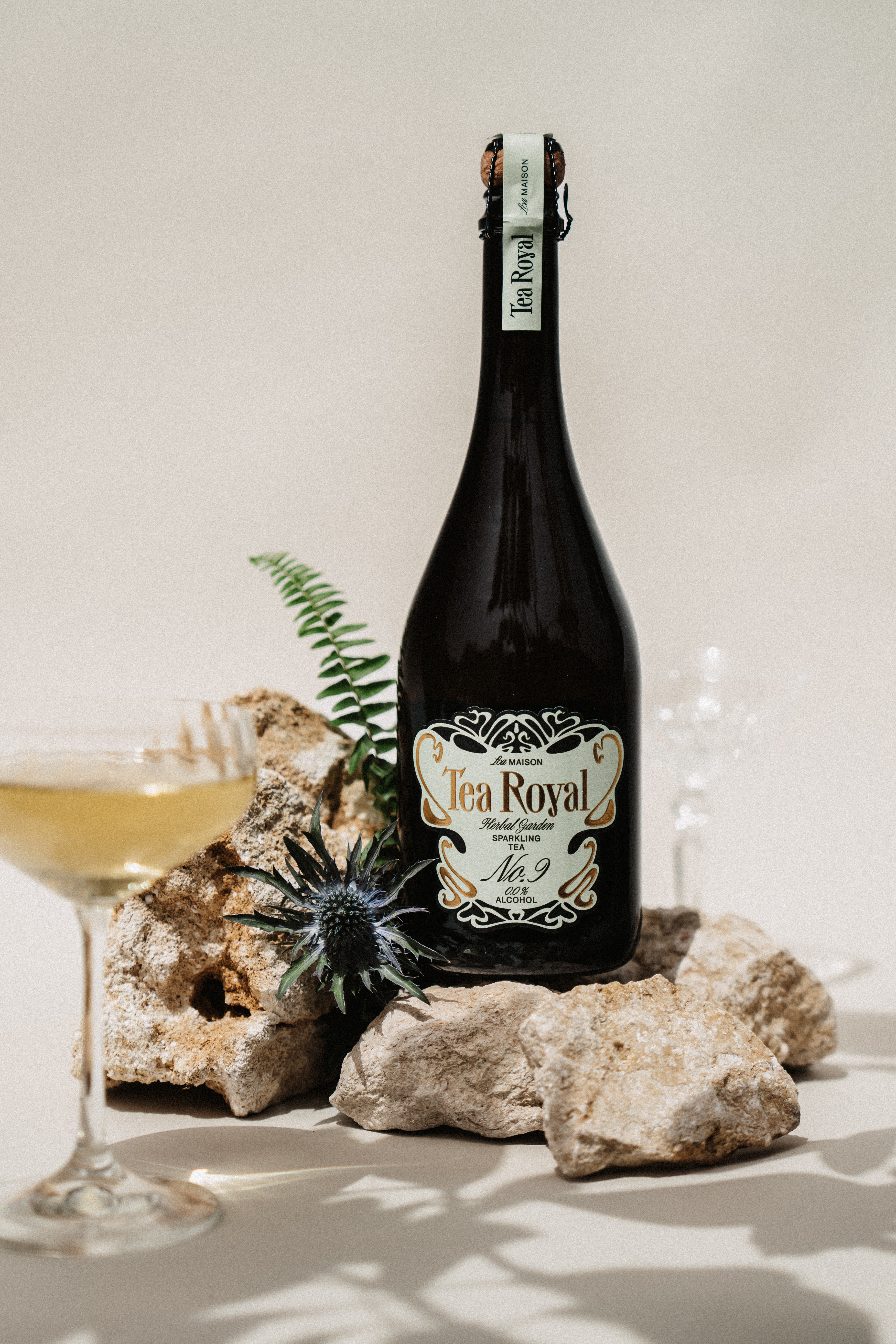 Tea Royal No.9 Herbal Garden - sparkling Tea 0,75l 0,0%vol.