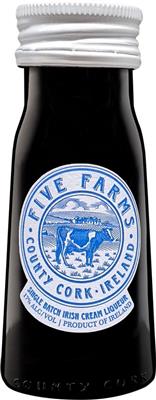 Five Farms - Single Batch Irish Cream Liqueur - Miniatur - 0,05l 17%vol.