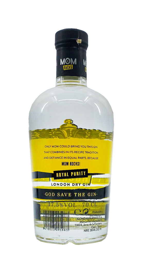 Mom Royal Rocks Purity God save the Gin 0,7l 37,5%vol.