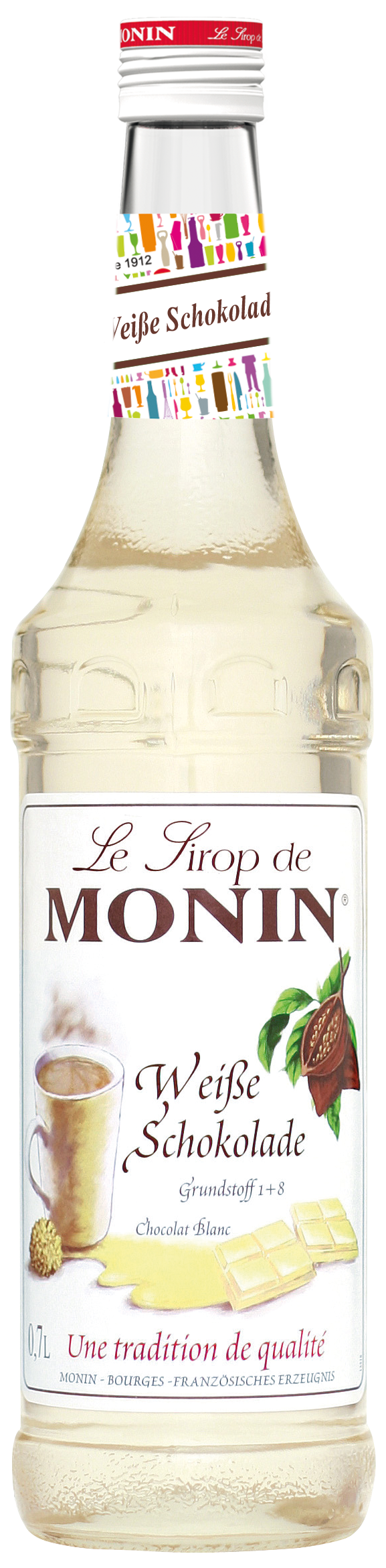 Monin Sirup Weiße Schokolade 0,7l White Cocolate