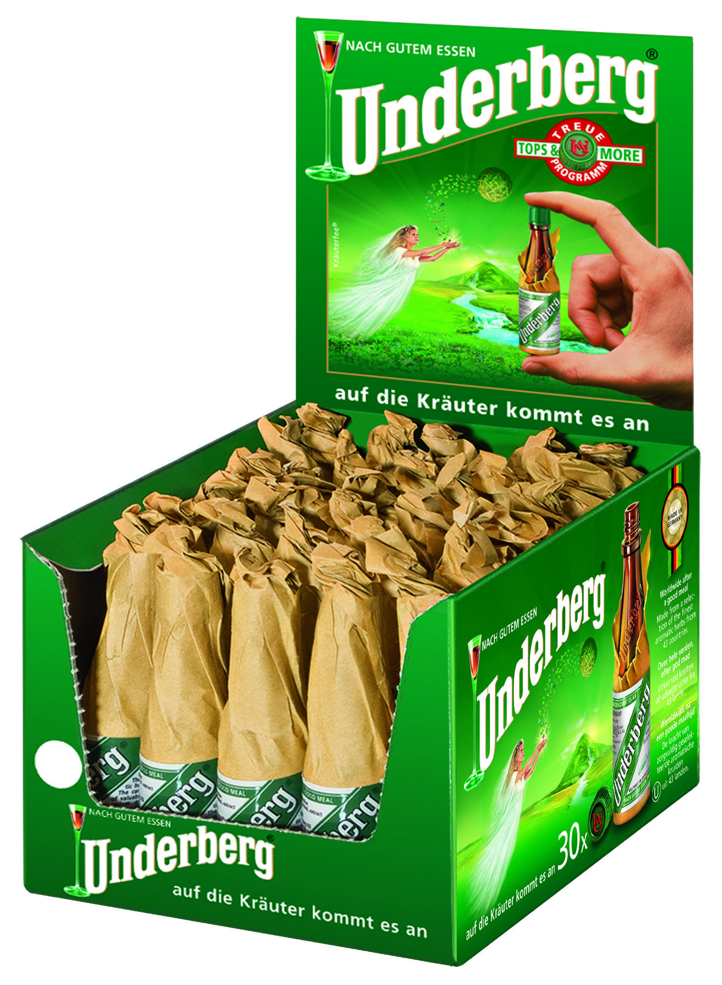 30x Underberg Kräuterlikör 44%vol.