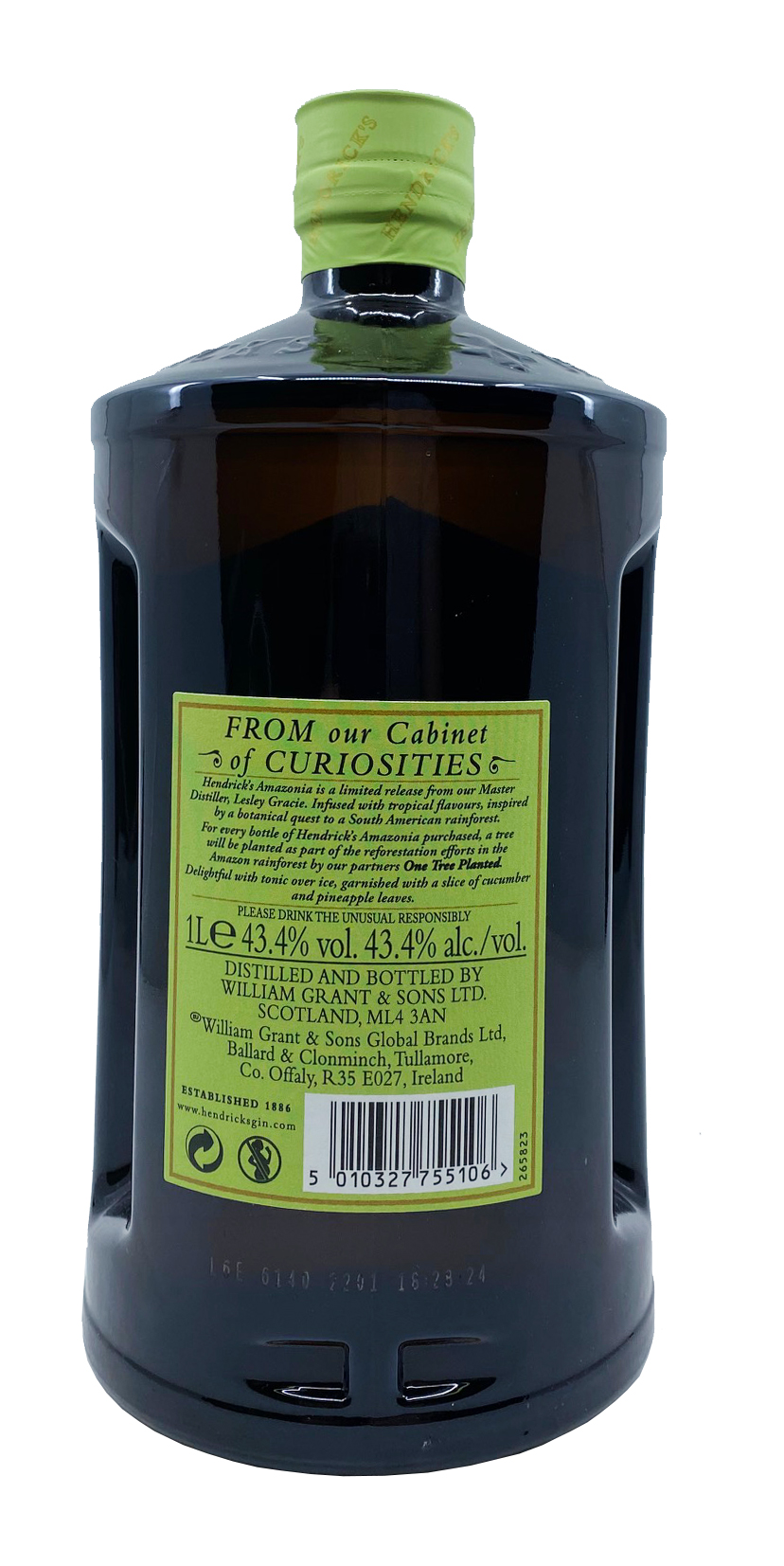 Hendricks Amazonia Gin - limited Release - 1l 43,4%vol.