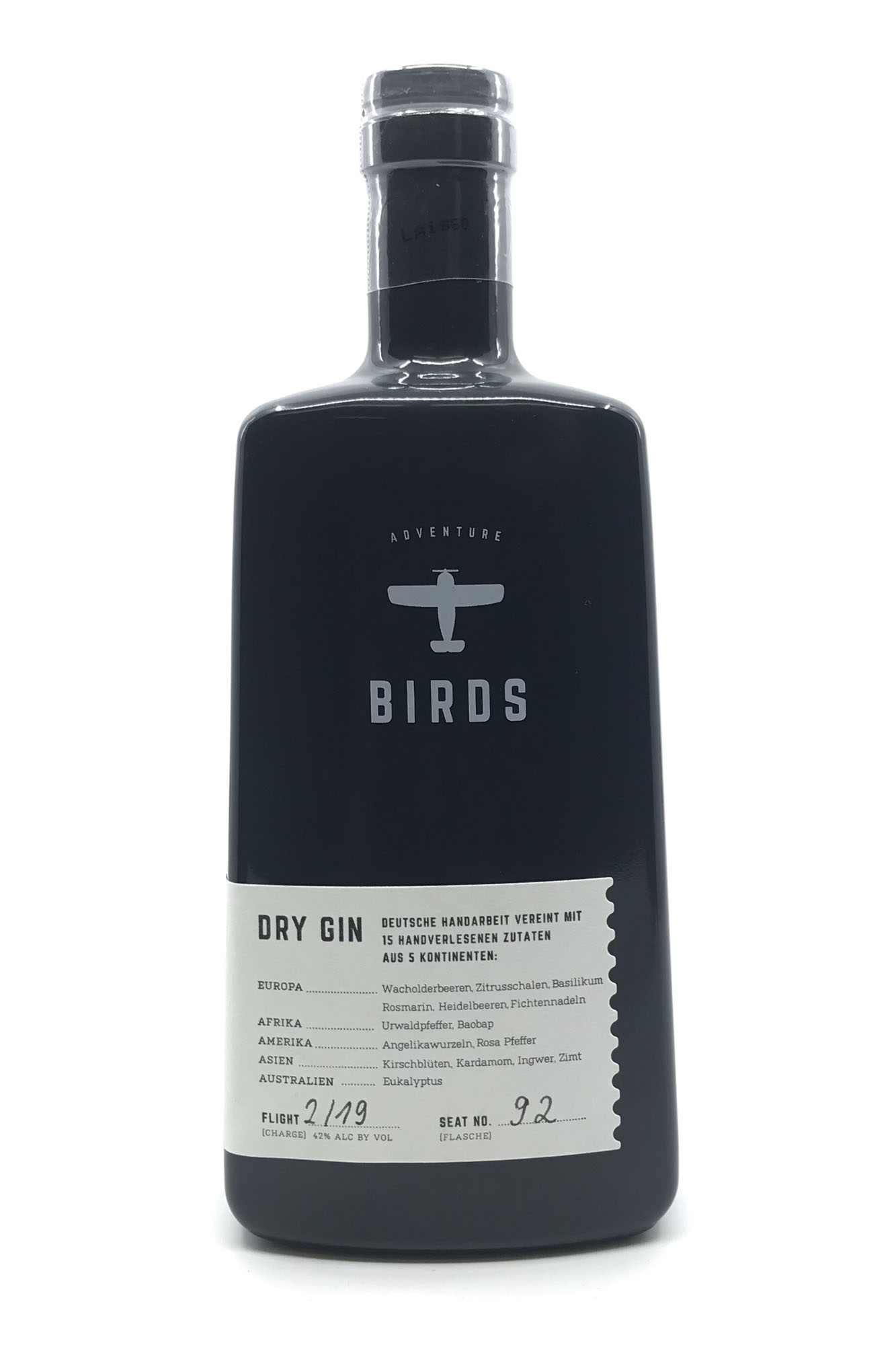 Birds Dry Gin | 0,5l | 42% vol. Alk.