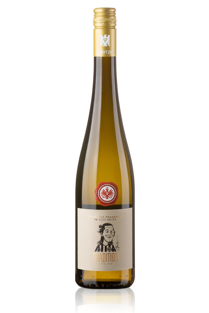 Eintracht Frankfurt Wein - Tradition Riesling - 0,75l 12%vol.