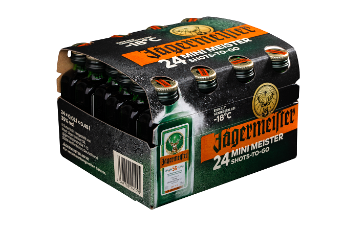 Jägermeister Miniatur 24x0,02l 35%vol.