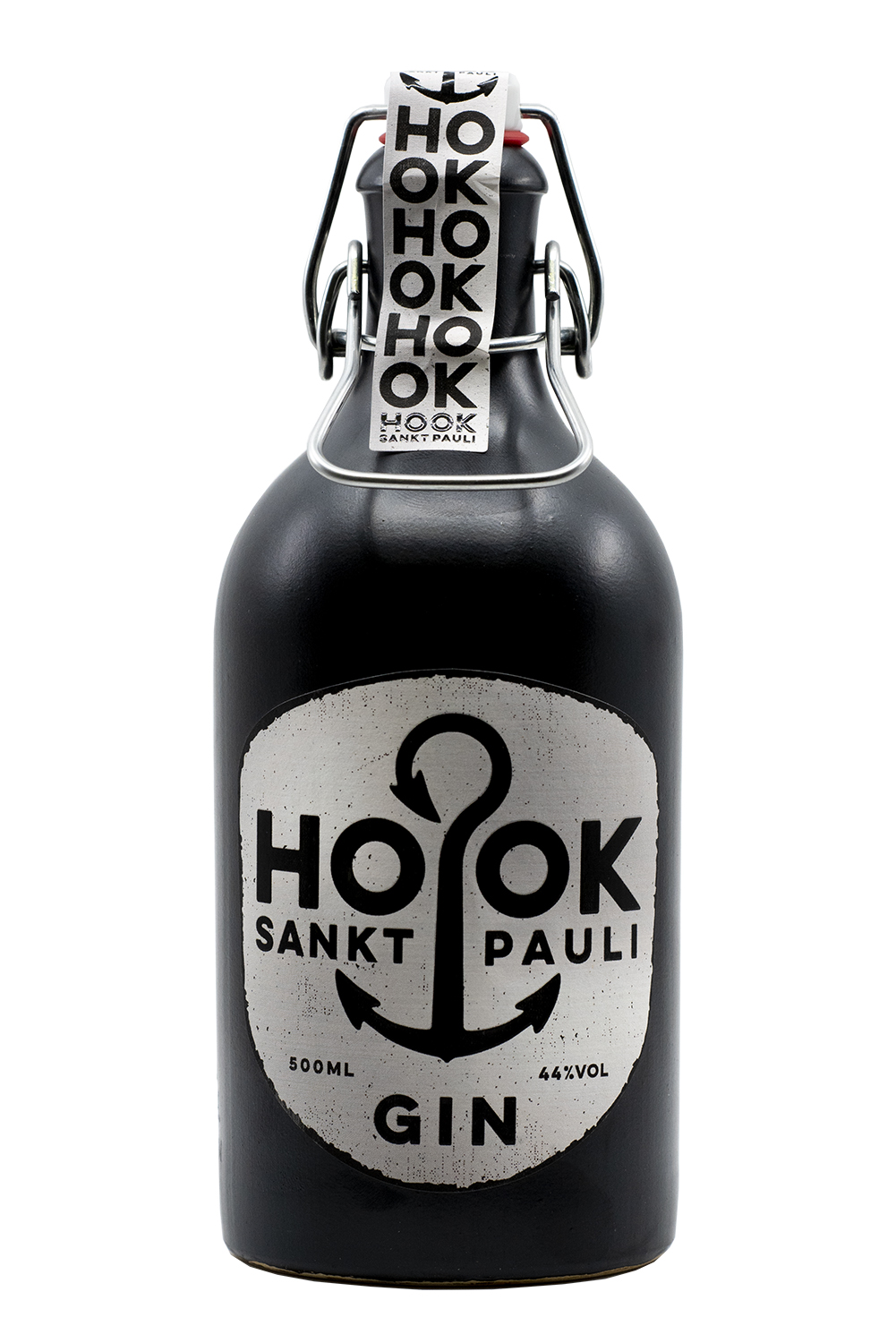 Hook Gin ~ Sank Pauli Buddelflasche ~ 0,5l 44%vol.