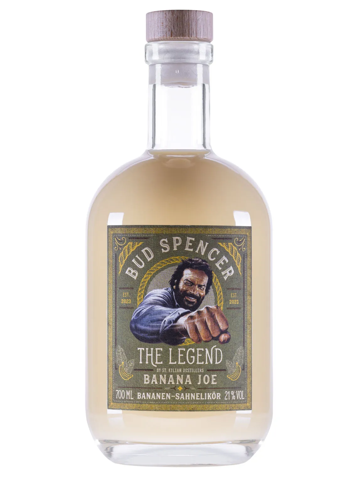 St. Kilian BANANA JOE Bananenlikör Bud Spencer 0,7l 21%vol. St. Kilian BANANA JOE Bananenlikör Bud Spencer 0,7l 21%vol.