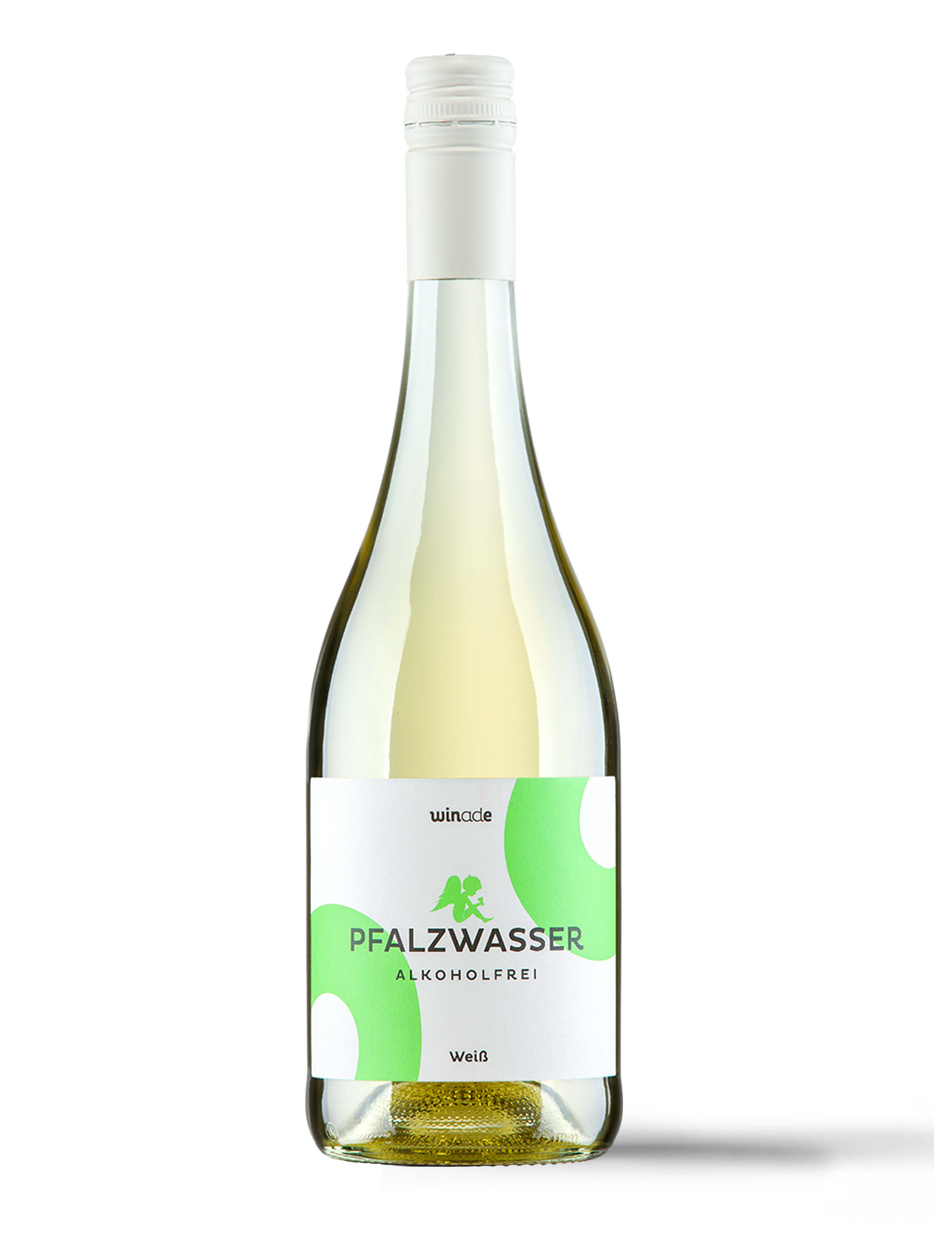 Winade Pfalzwasser - Perlender Riesling - ohne Alkohol 0,75l 0%vol.