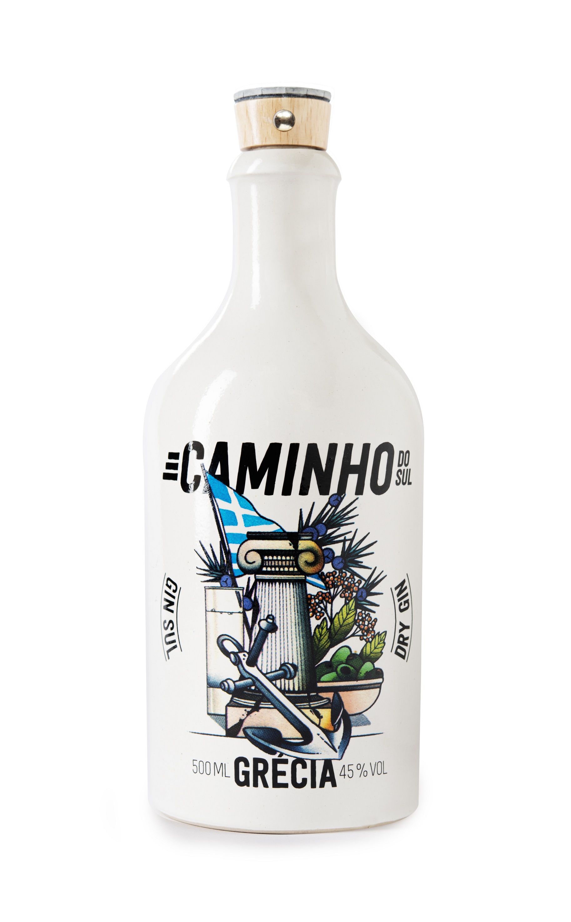 Gin Sul - Caminho do Sul - Grecia - Sonderedition 2021 - Dry Gin - 0,5l 45%vol.