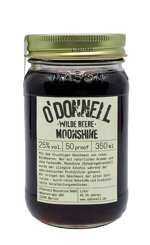 O´Donnell Moonshine Wilde Beere 0,35l 25%vol.