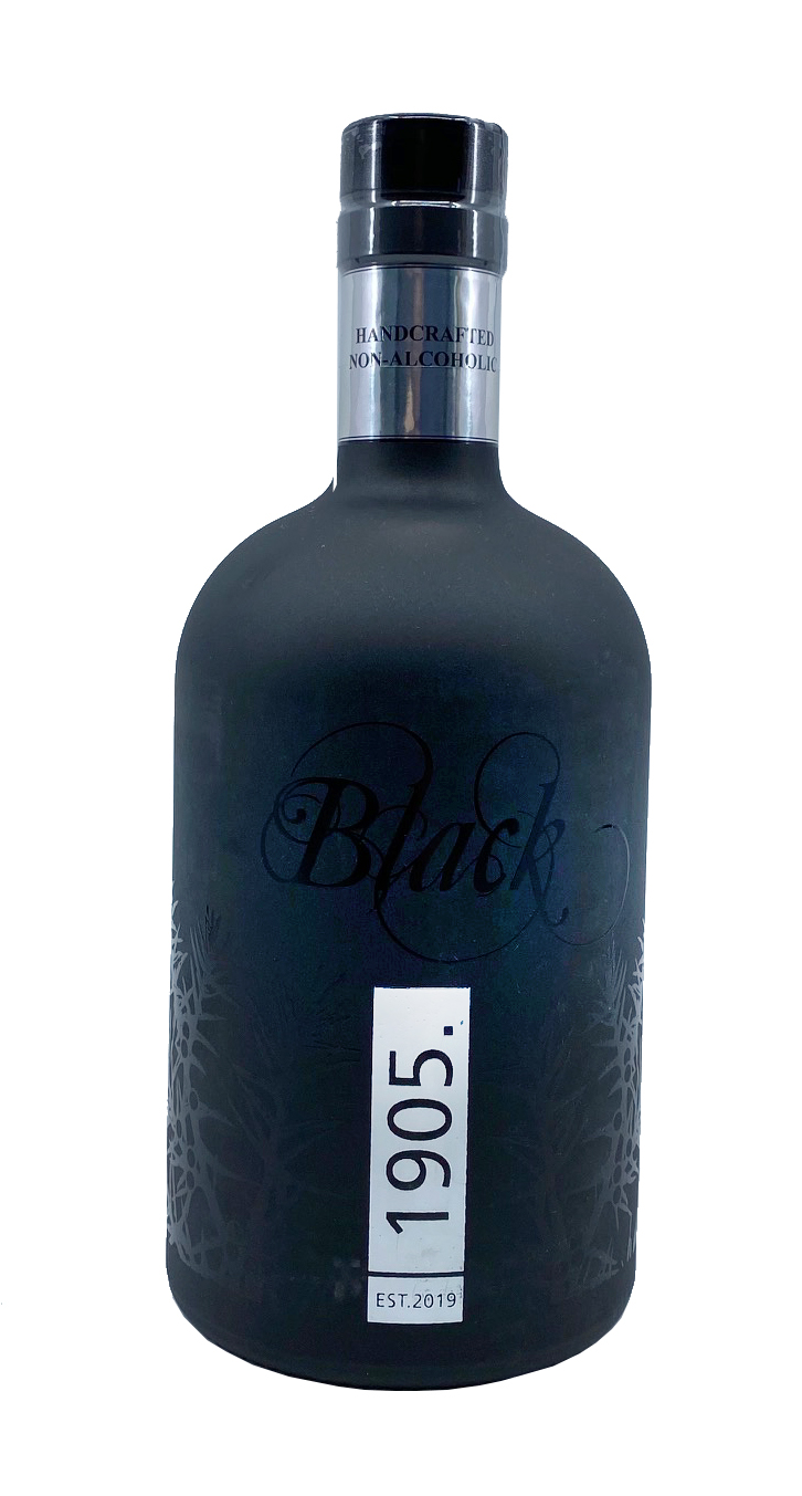 Gansloser Black 1905 - destillierte Botanicals ohne Alkohol 0,5l