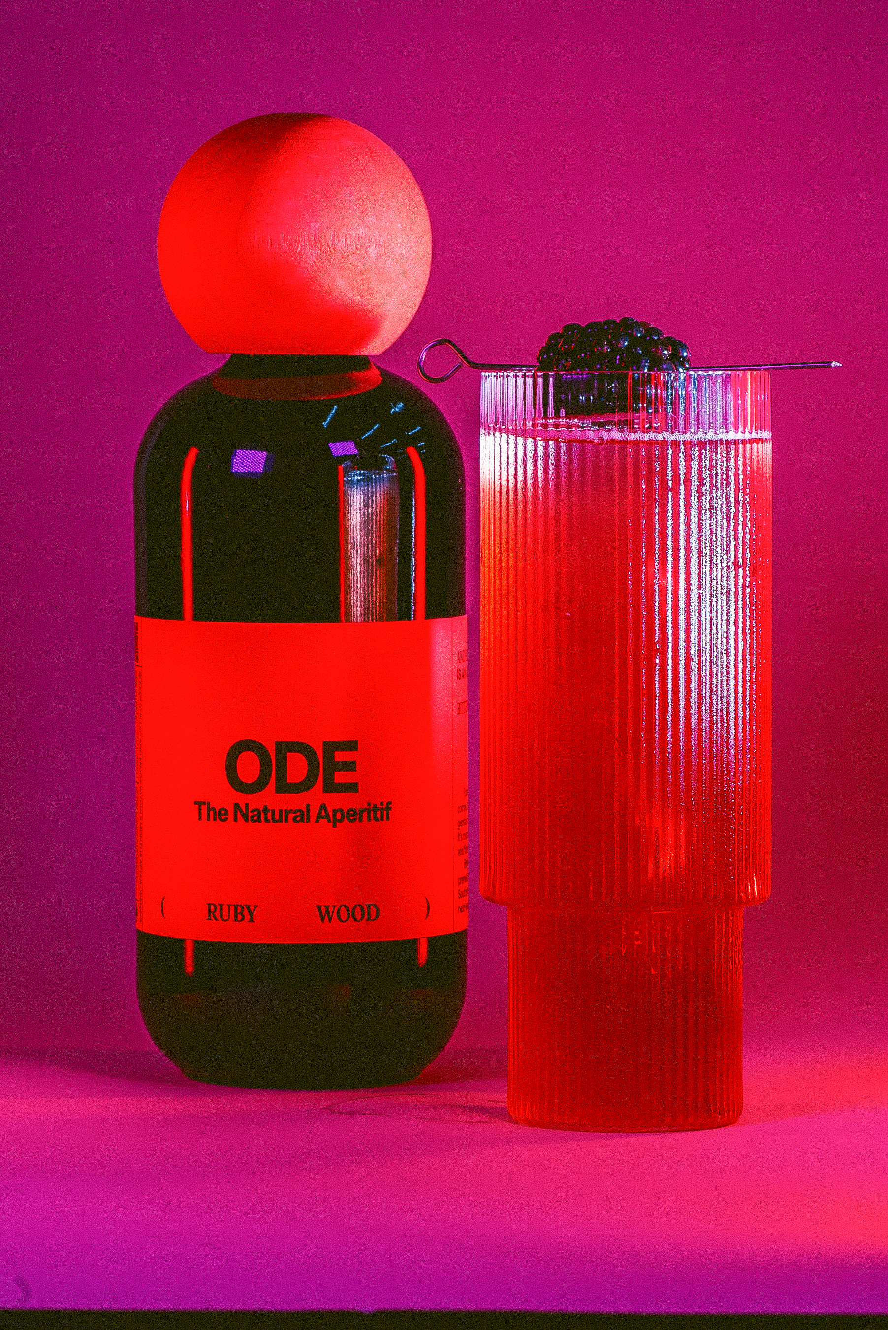 ODE - The Natural Aperitif - Ruby Wood 0,5l 18,5%vol.