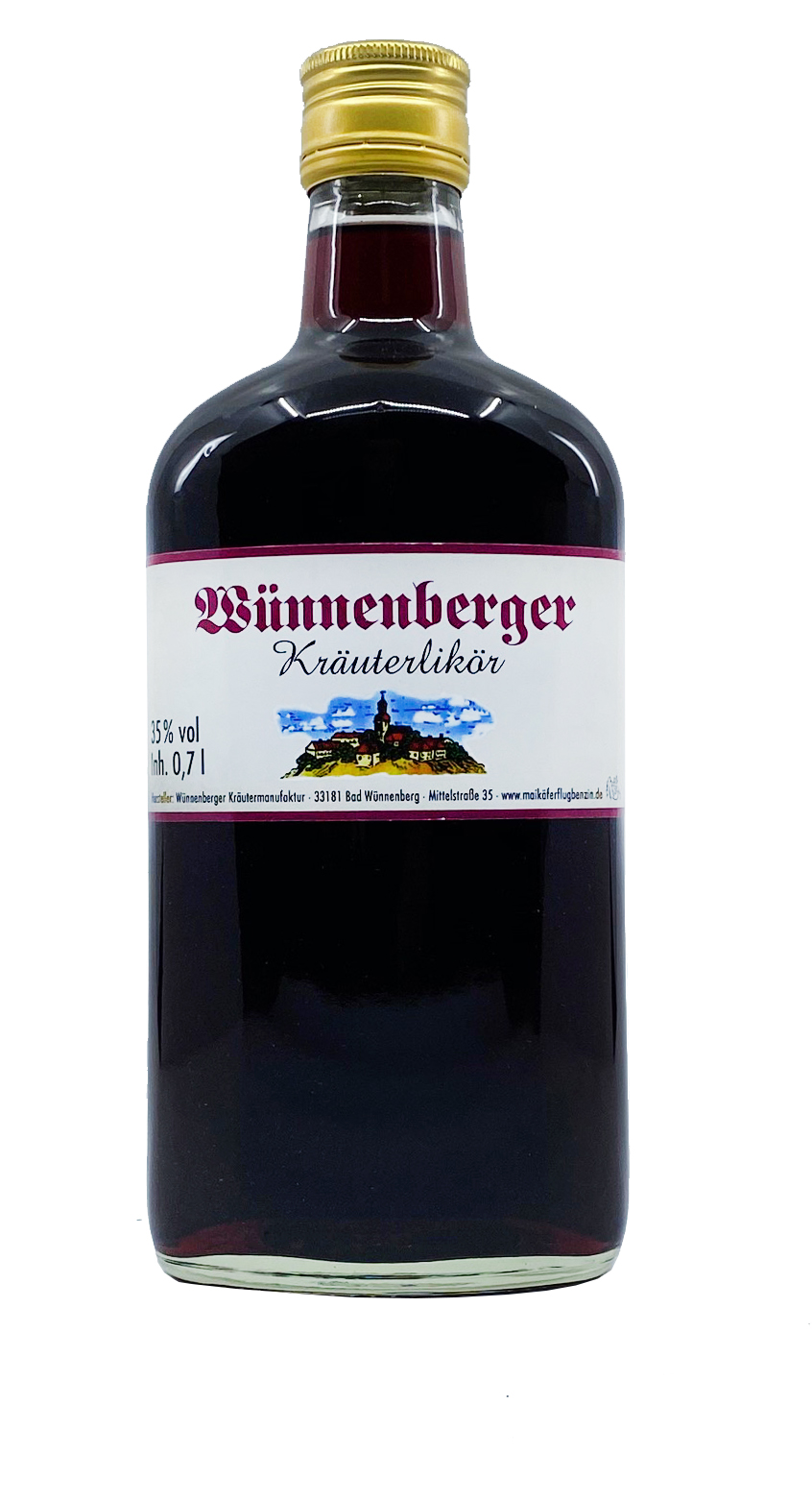 Wünnenberger Kräutermanufaktur Kräuterlikör 0,7l 35%vol.