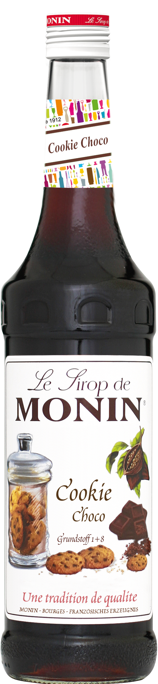 Monin Sirup Cookie Choco 0,7l