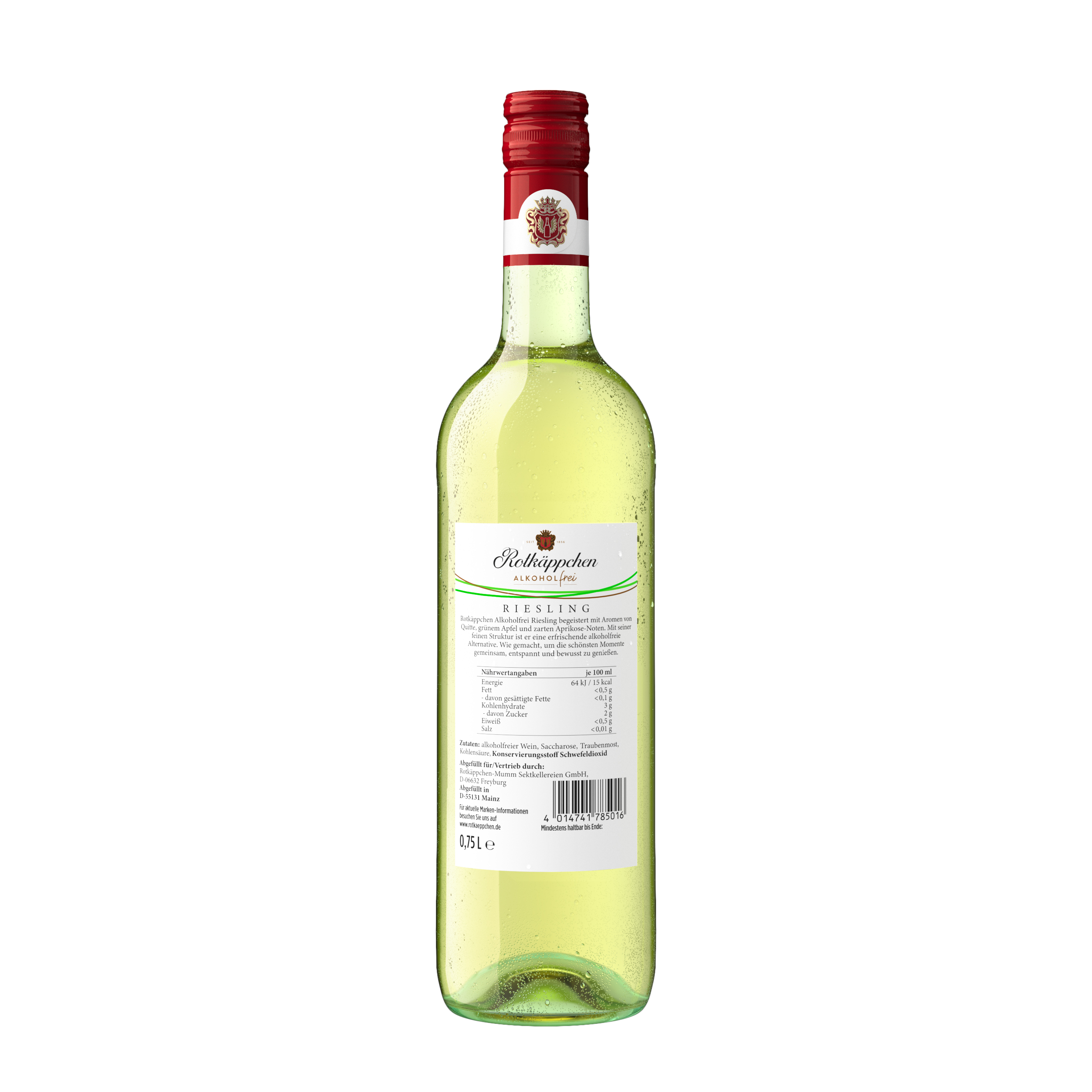 Rotkäppchen - Riesling - ALKOHOLFREI 0,75l Rotkäppchen - Riesling - ALKOHOLFREI 0,75l