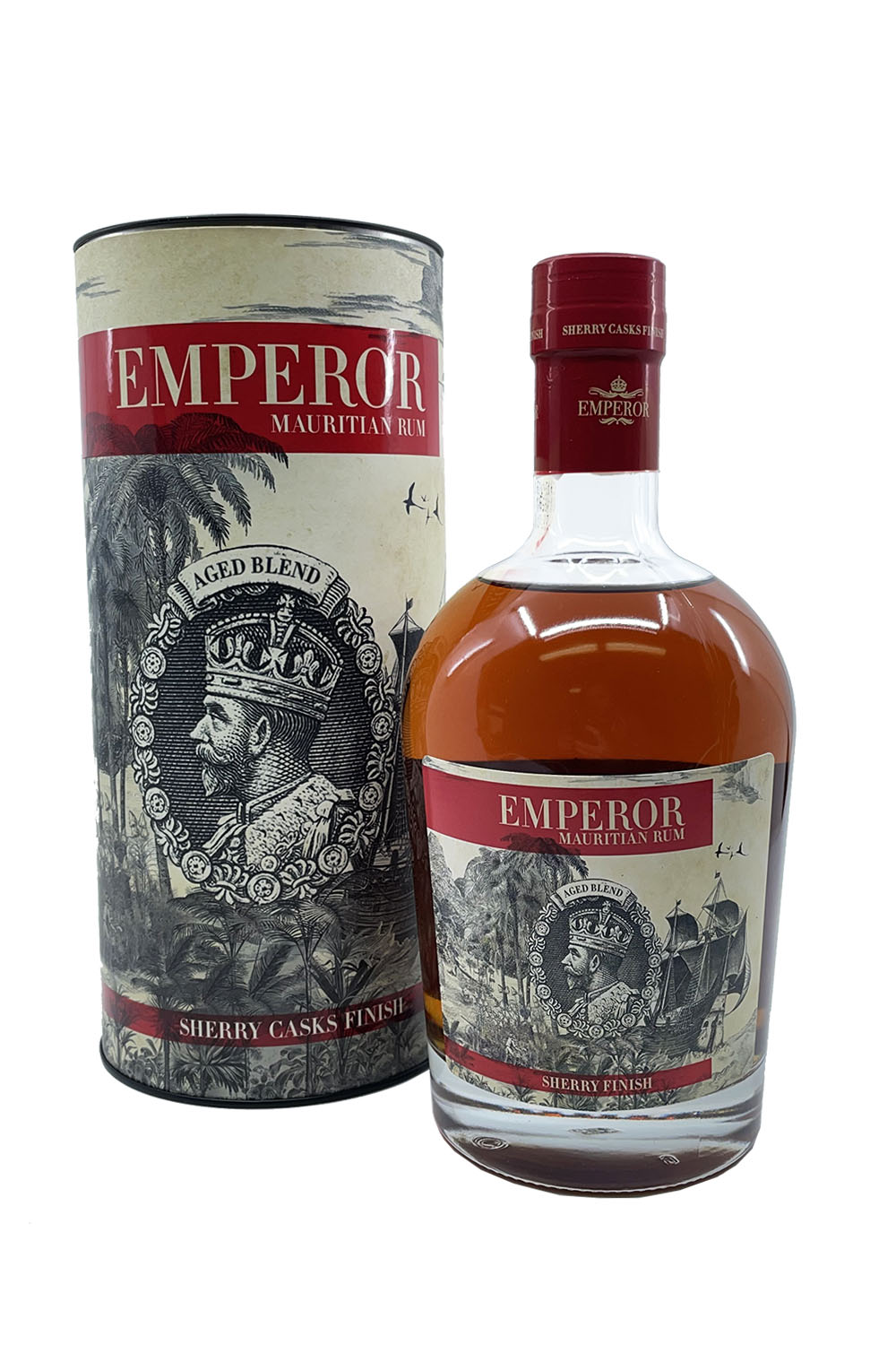 Emperor Mauritian Rum - Flasche - Front