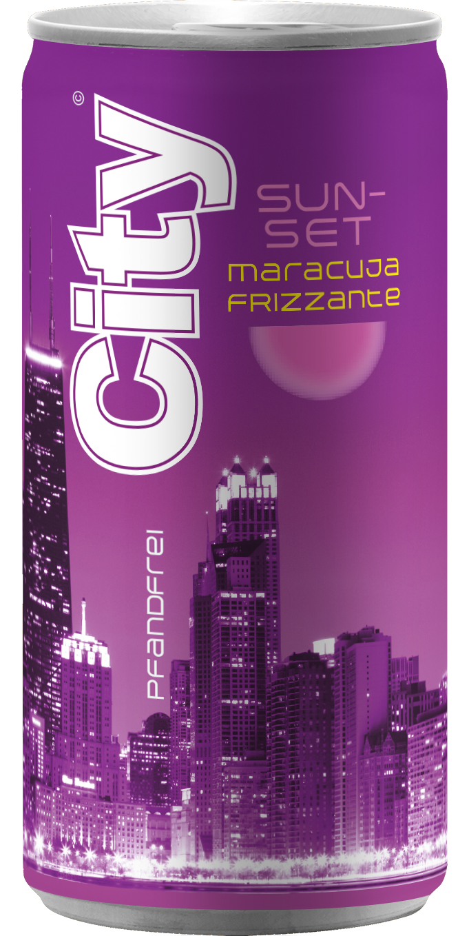 City Sunset Maracuja Frizzante Dose 0,2l 5,5%vol.