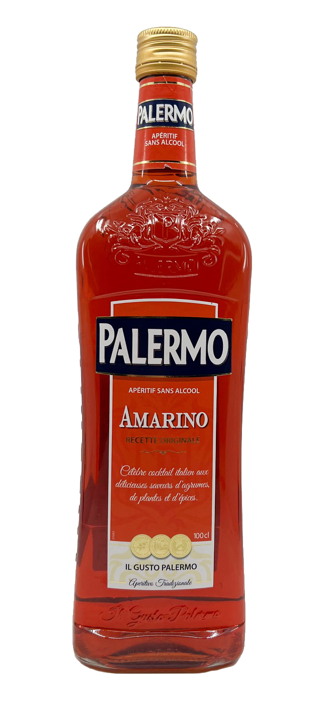 Palermo AMARINO ROSÉ - die alkoholfreie Wermoutalternative 1l 0,0%vol.
