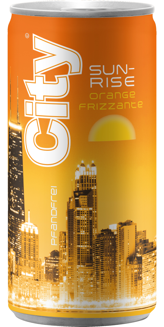 City Sunrise Orange Frizzante Dose 0,2l 5,5%vol.