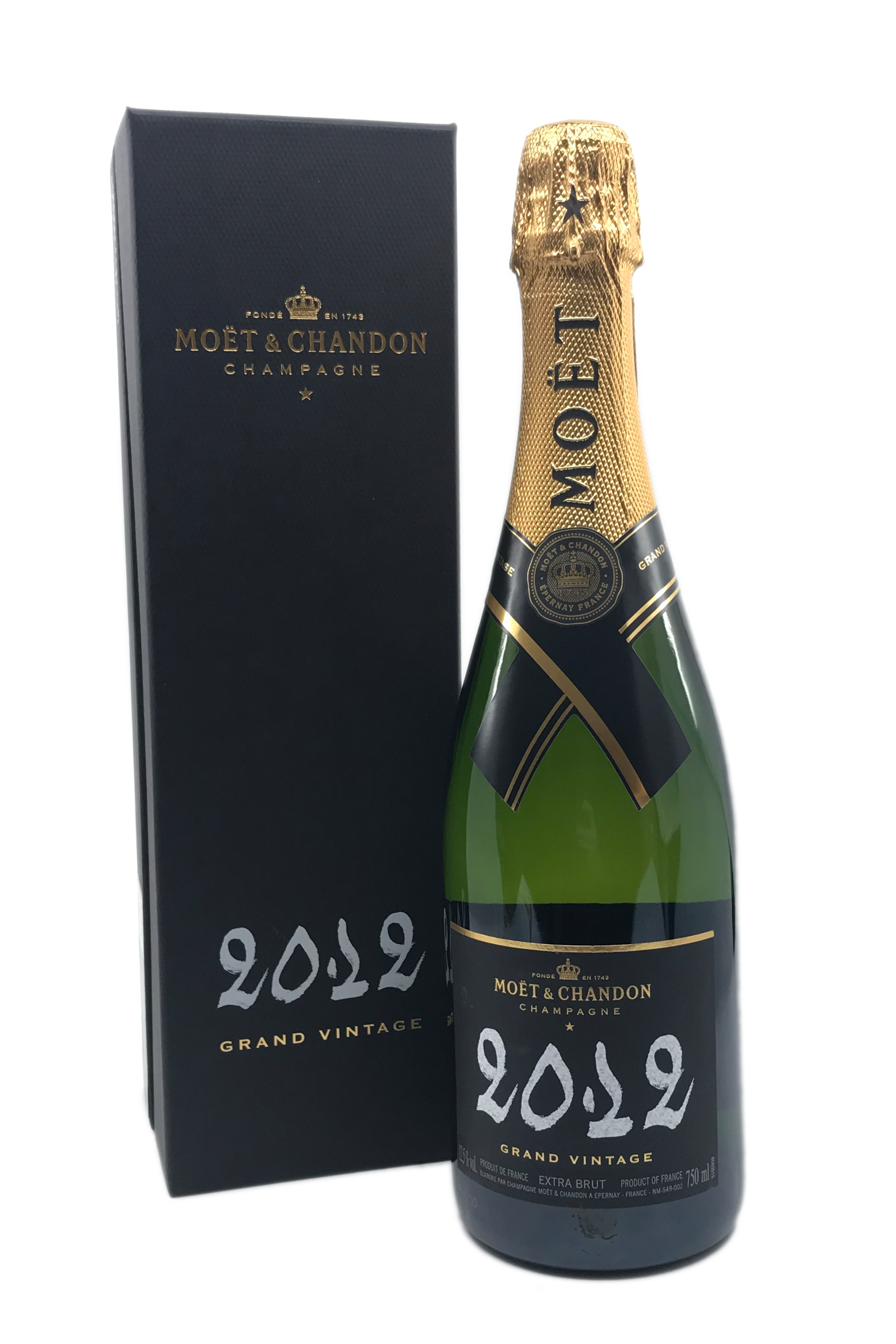 Moet & Chandon GRAND VINTAGE 2012 GP 0,75l 12,5%vol.