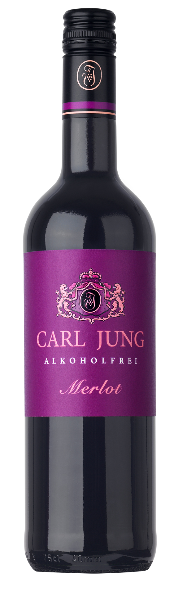 Carl Jung Merlot 0,75l - alkoholfreier Rotwein