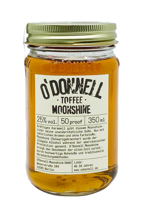 O´Donnell Moonshine Wintersorte Toffee Likör 0,35l 25%vol.