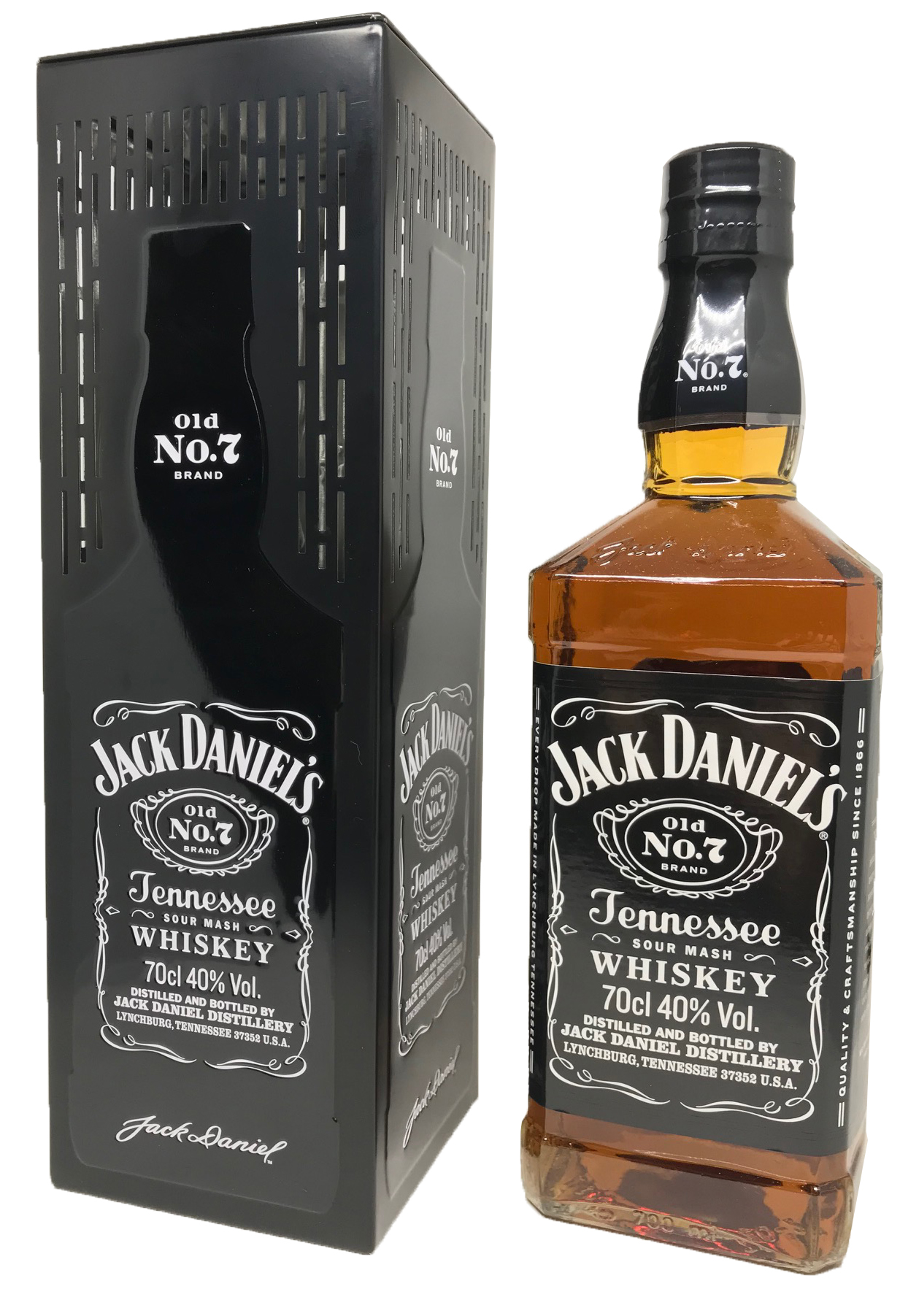 Jack Daniel´s Old No.7 in limitierter Metallbox 0,7l 40%vol.