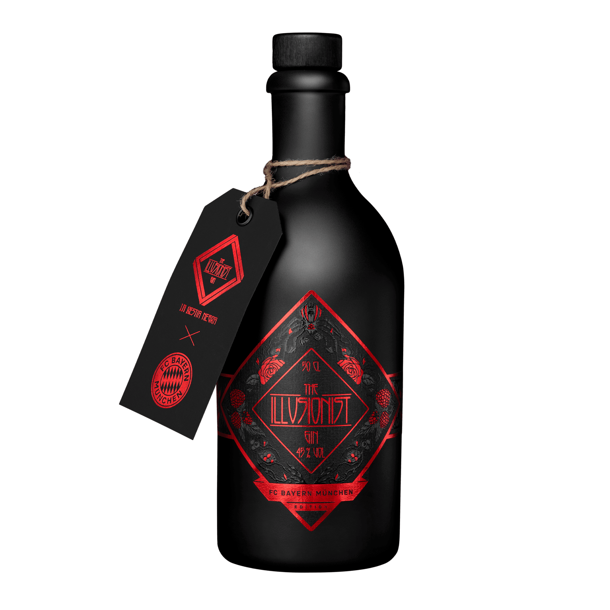 The Illusionist Gin - FC Bayern München Edition - 500ml 45%vol. The Illusionist Gin - FC Bayern München Edition - 500ml 45%vol.