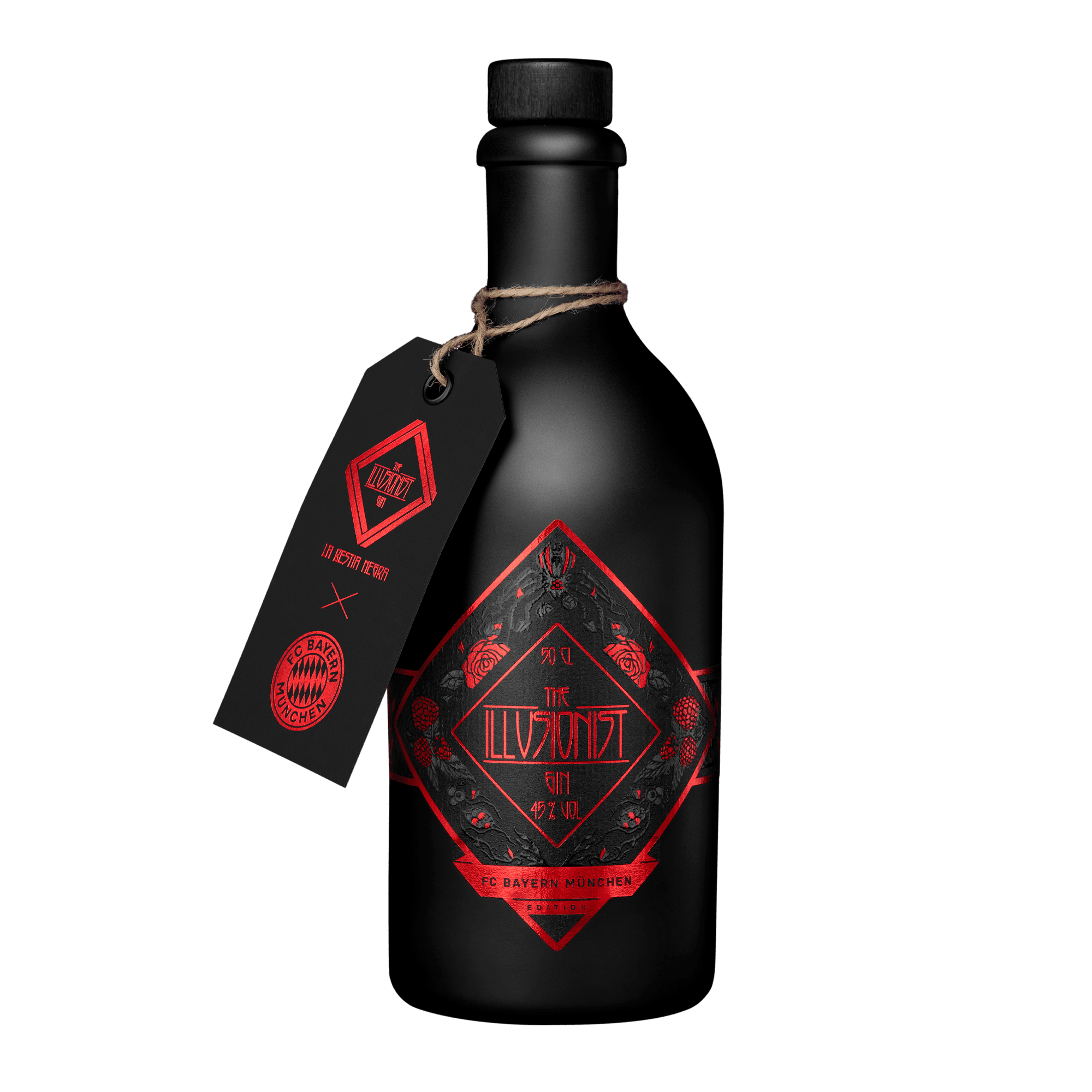  The Illusionist Gin - FC Bayern München Edition - 500ml 45%vol.