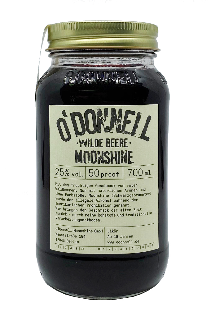 O´Donnell Moonshine Wilde Beere 0,7l 25%vol.