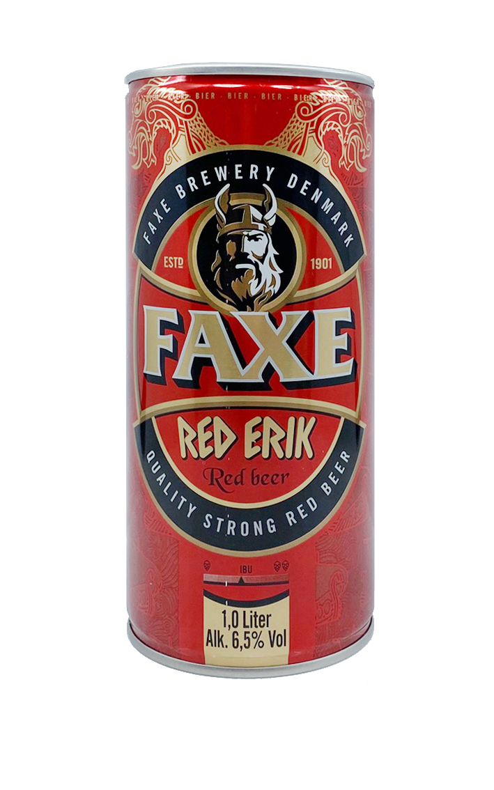 Faxe RED ERIK - 1l Megadose - 1,0l 6,5%vol.