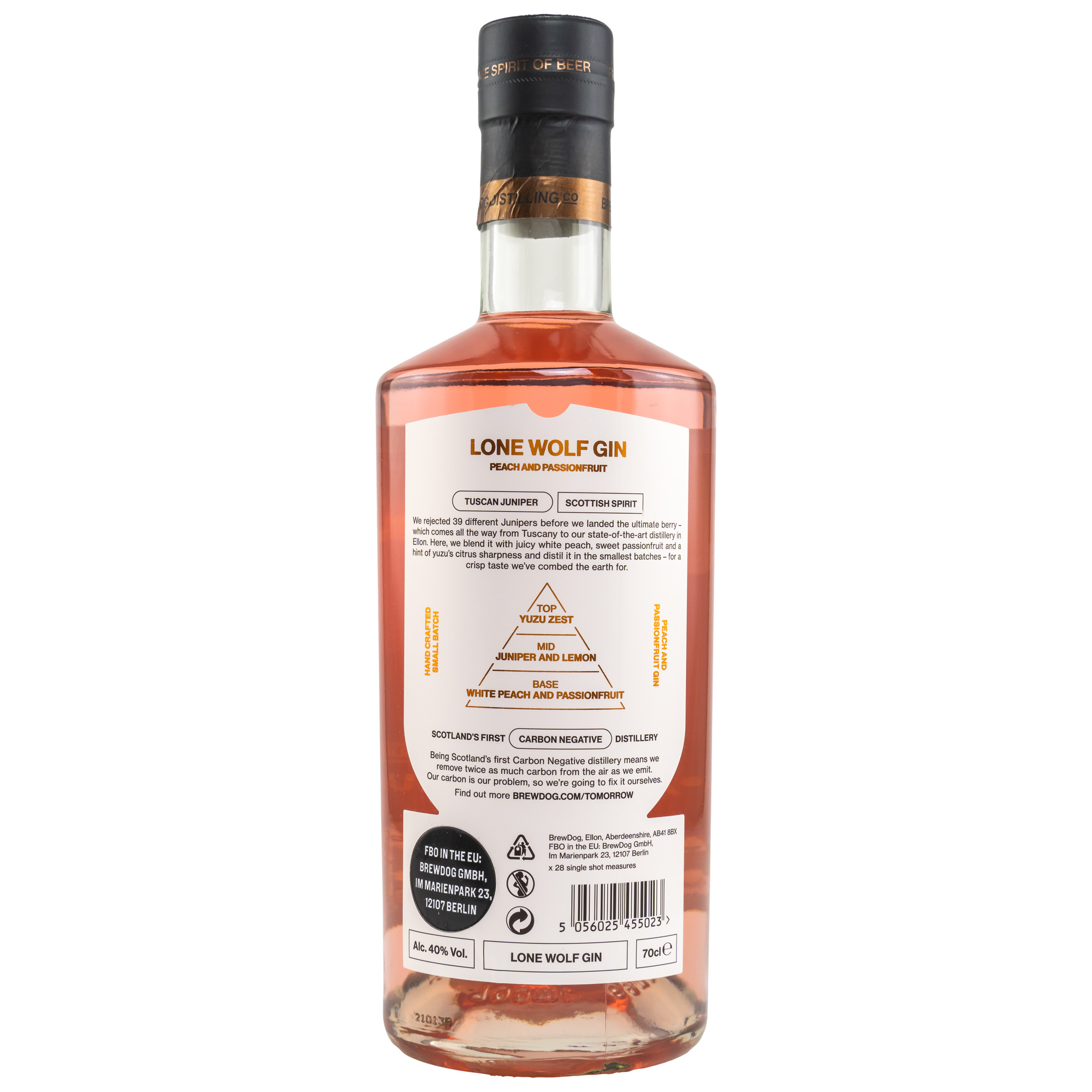 20702_20 LoneWolf - White Peach & Passion Fruit Gin - BrewDog 0,7l 40%vol.