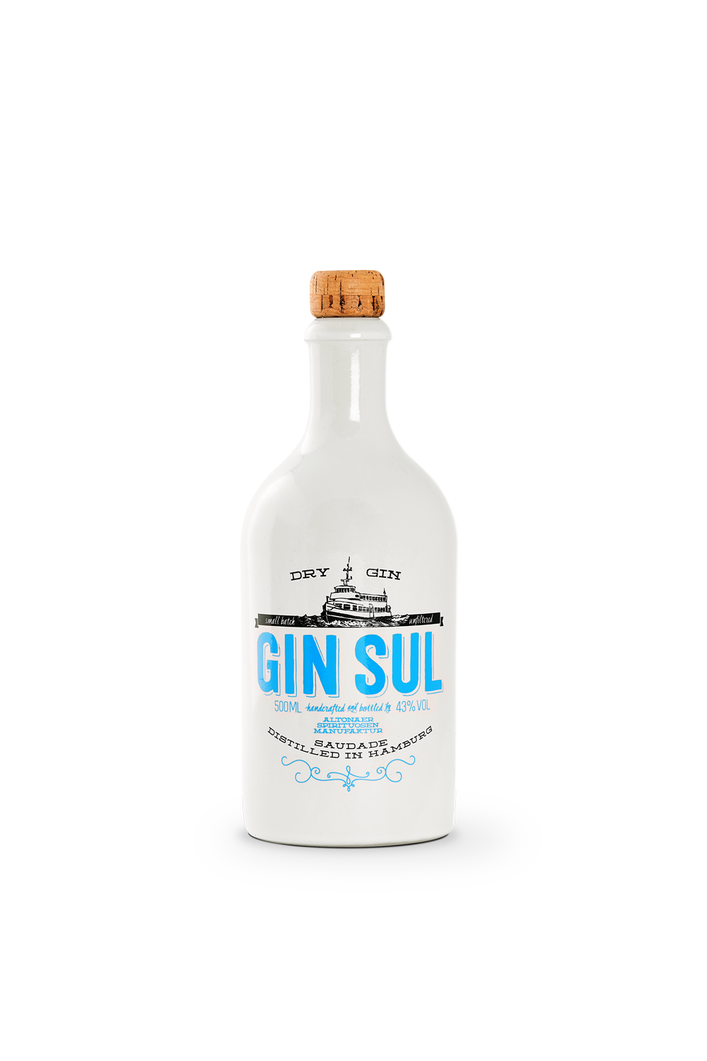 Gin Sul 500ml Dry Gin 0,5l 43%vol.