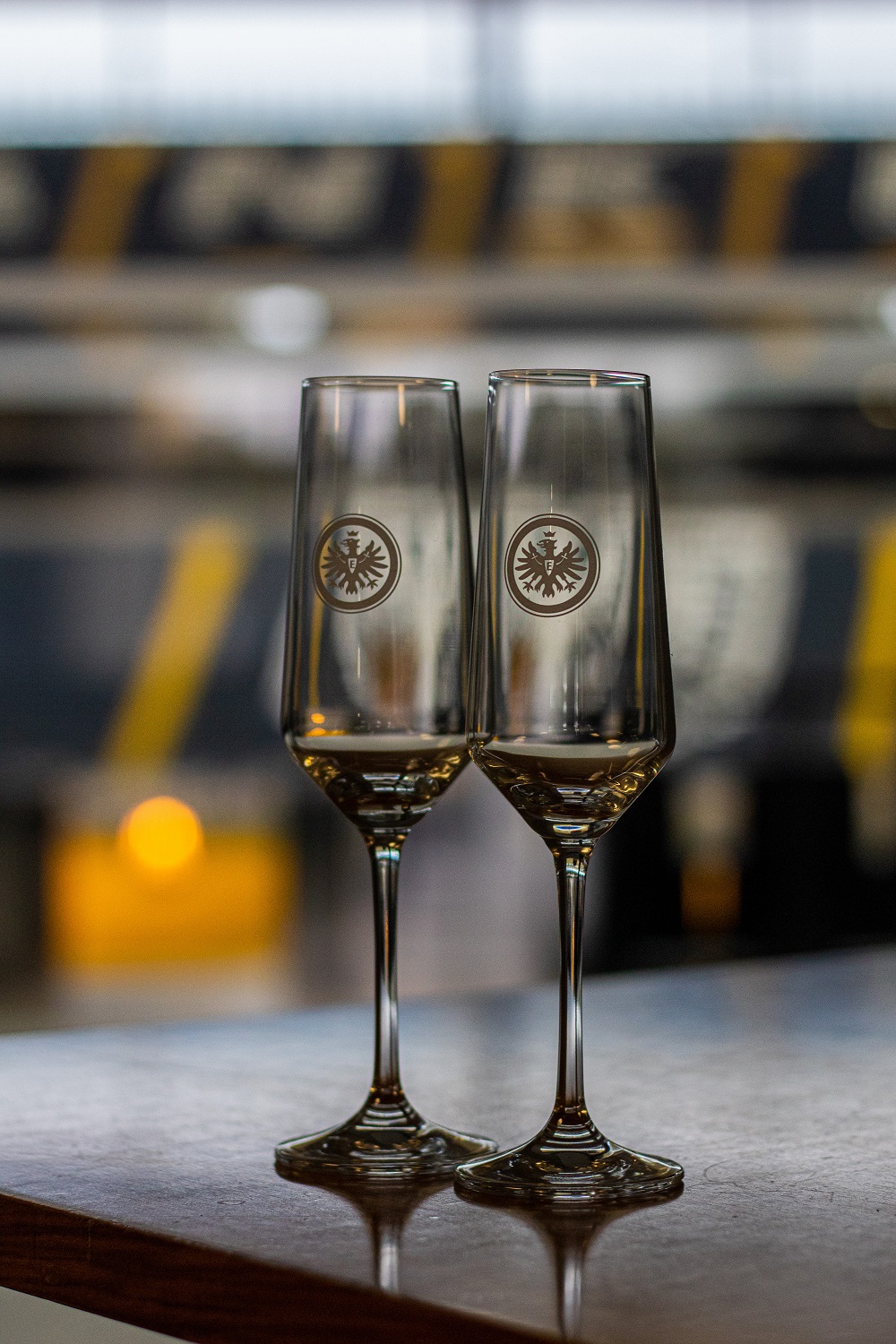 Eintracht Frankfurt - 2er Sektgläser Geschenkeset