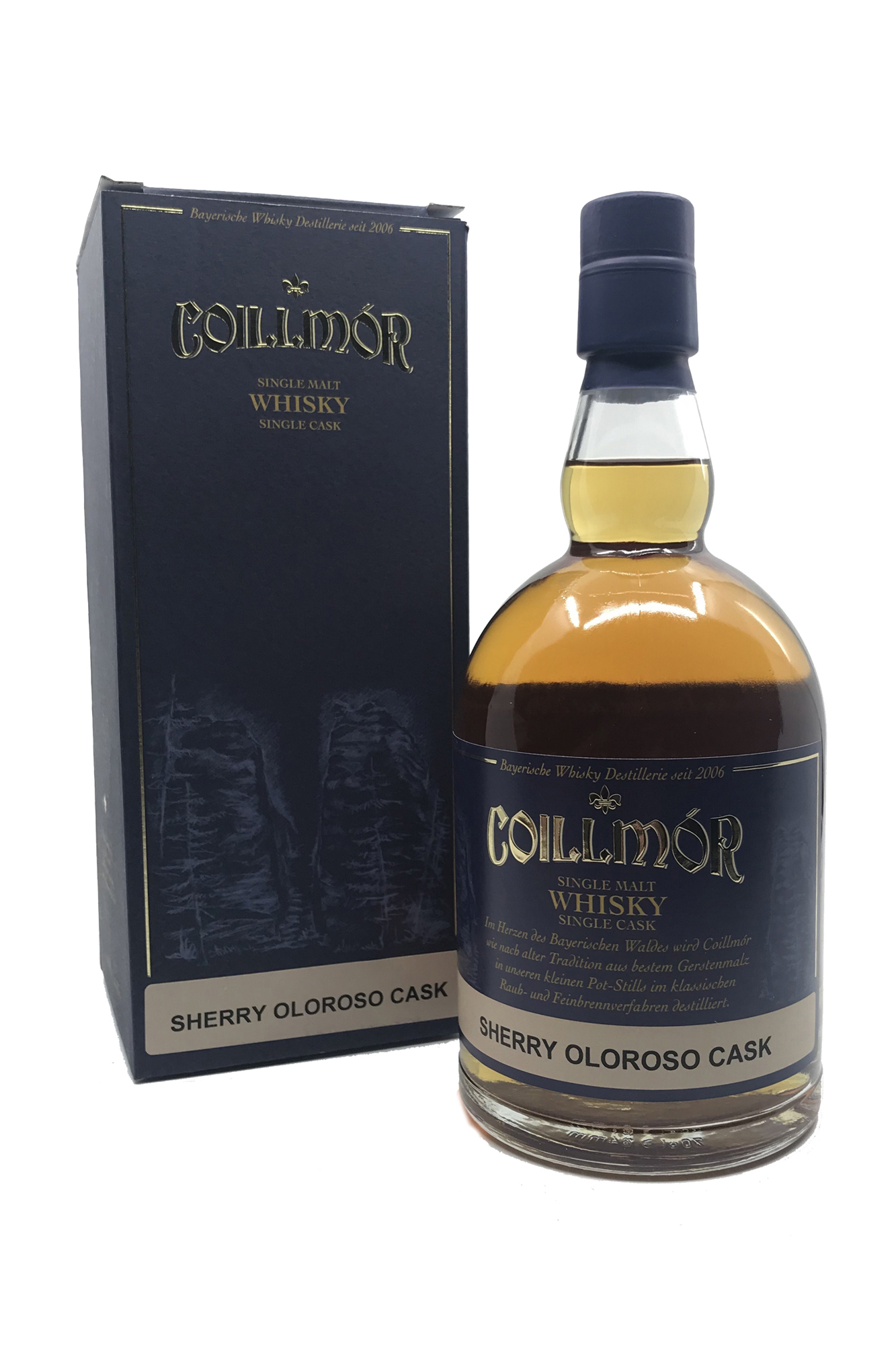 Coillmor - Sherry Oloroso Cask - Single Malt Whisky - 0,7l - 43% vol.Alk. - Front