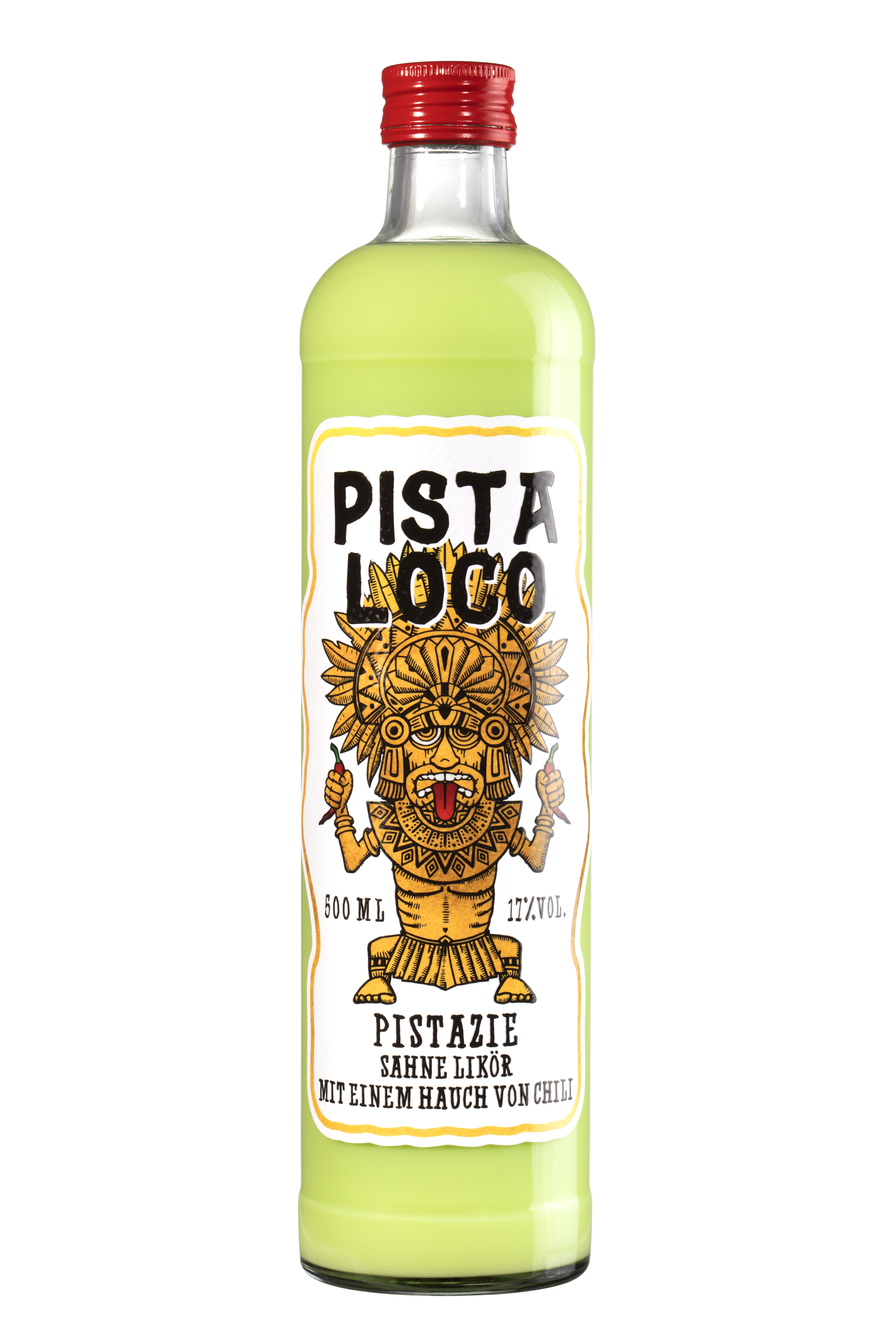  Pista Loco Pistazie-Sahne-Chilli Likör 0,5l 17%vol.