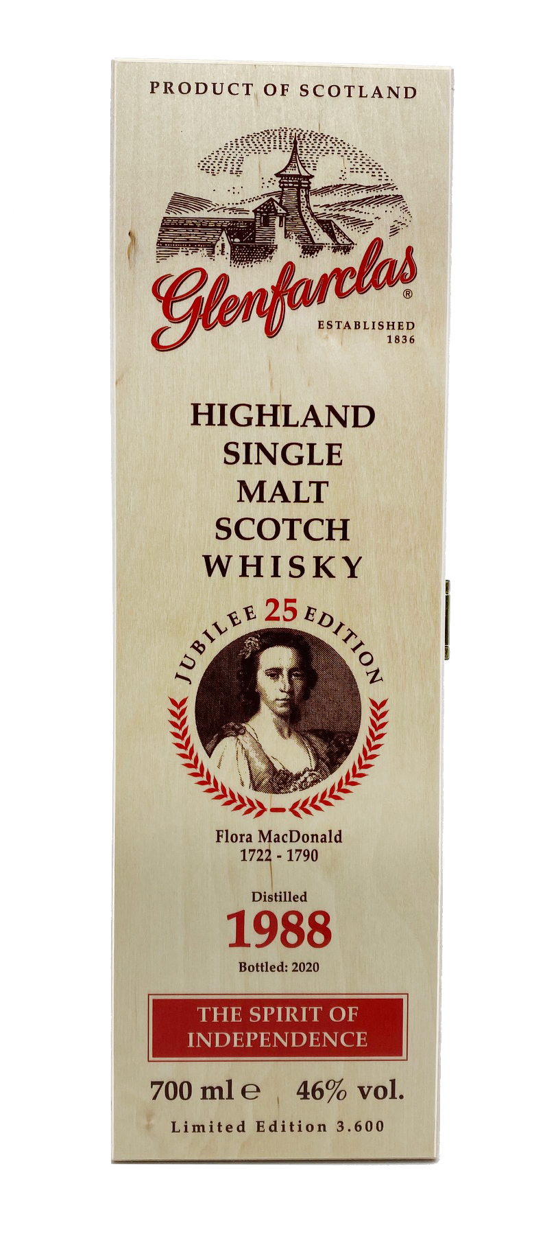 Glenfarclas - Highland Single Malt Whisky 1988 - 25 Jubilee Edition 0,7l 46% vol.