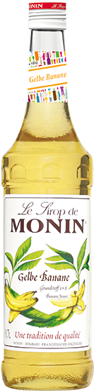 Monin gelbe Banane Sirup 0,7L