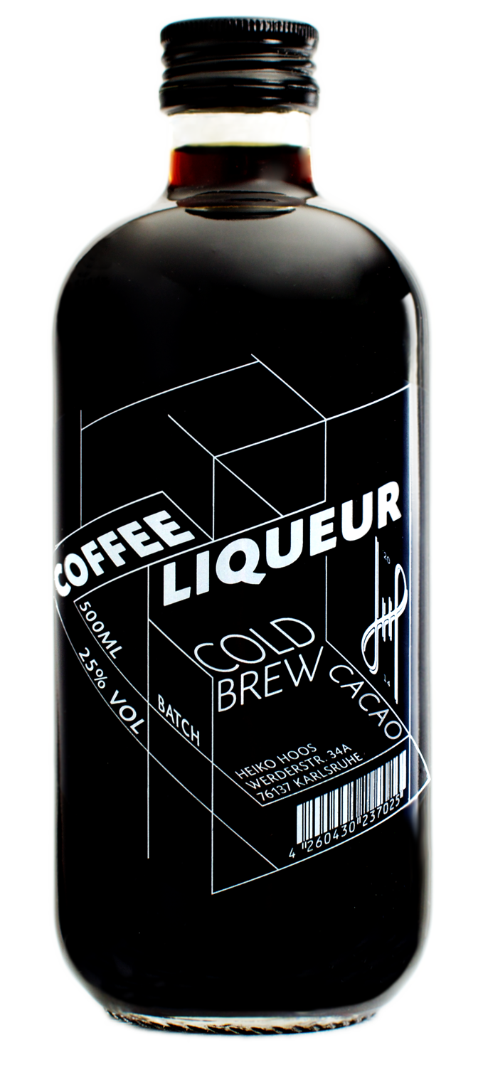 Hoos Coffee Liqueur - Cold Brew Cacao - 0,5l 25%vol.